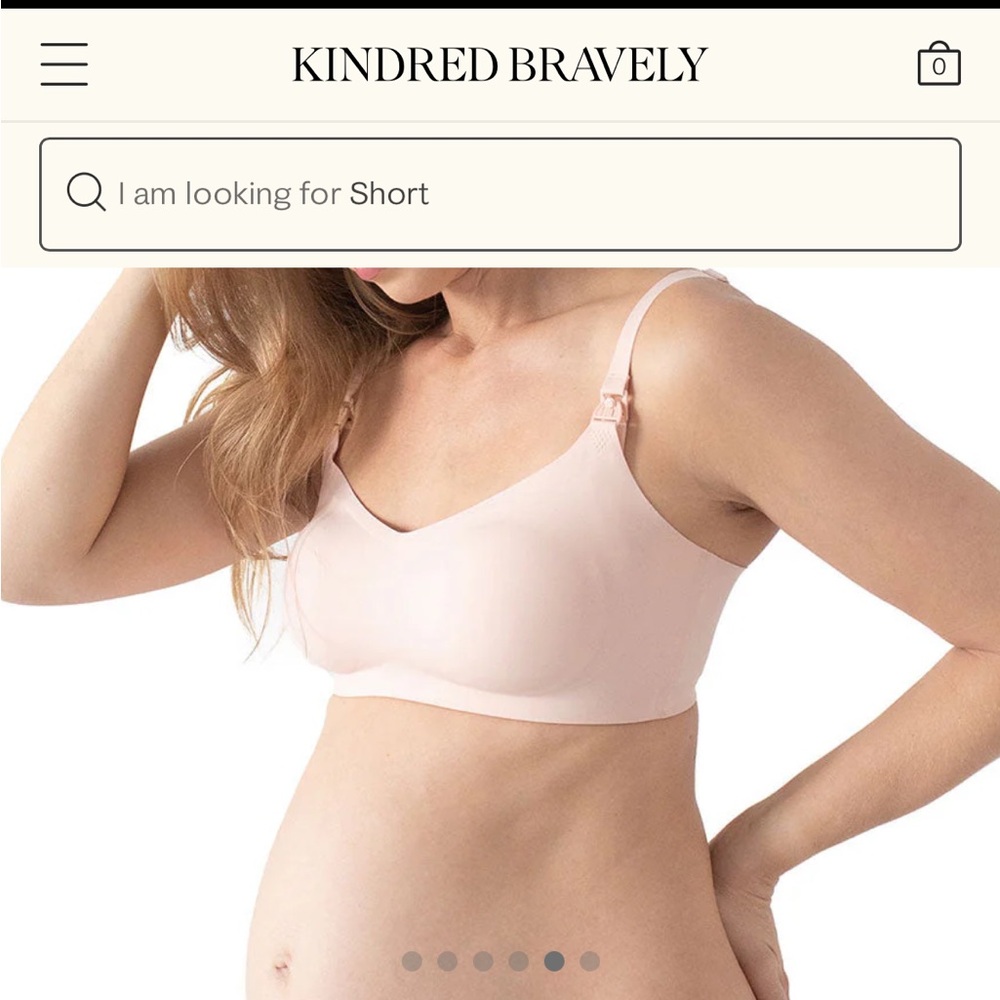Kindred Bravely small Ultra Comfort Smooth Classic Nursing Bra Soft Pink
